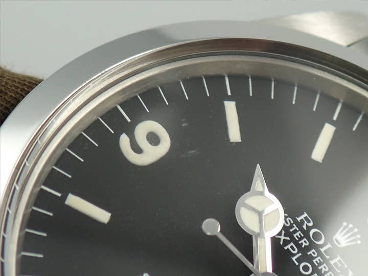ロレックス エクスプローラーI Ref.1016 ステンレススチール ブラック文字盤