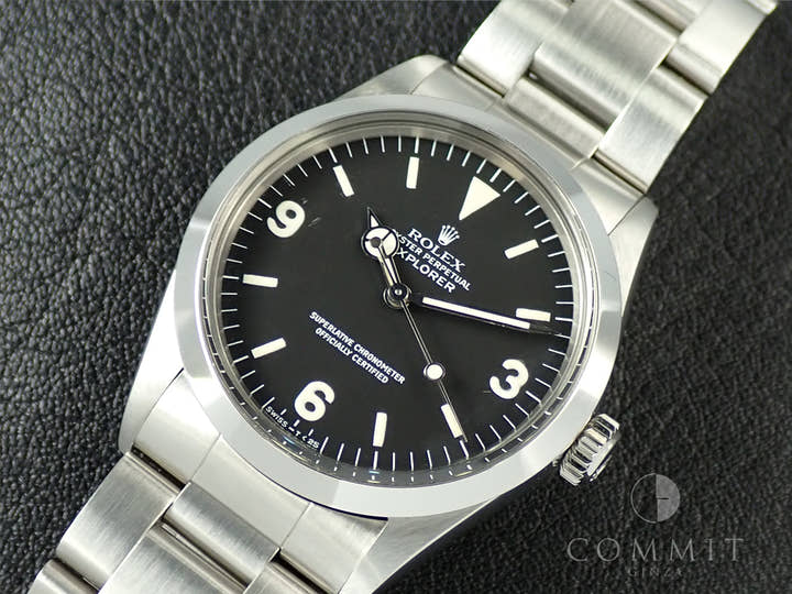 ロレックス エクスプローラーI Ref.1016 ステンレススチール ブラック文字盤