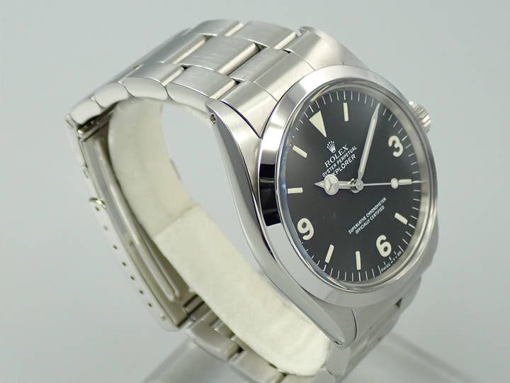 ロレックス エクスプローラーI Ref.1016 ステンレススチール ブラック文字盤