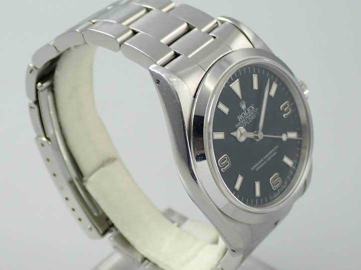 ロレックス エクスプローラーI Ref.14270 ステンレススチール ブラック文字盤