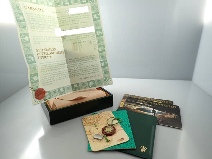 ロレックス エクスプローラーI Ref.14270 ステンレススチール ブラック文字盤