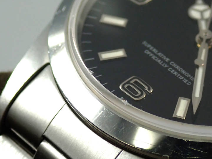 ロレックス エクスプローラーI Ref.14270 ステンレススチール ブラック文字盤