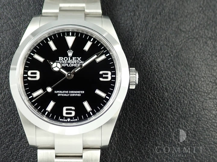 ロレックス エクスプローラー40 Ref.224270 ステンレススチール ブラック文字盤