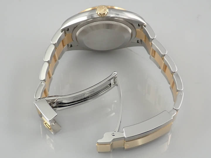 ロレックス エクスプローラー36 Ref.124273 ステンレススチール/イエローゴールド ブラック文字盤