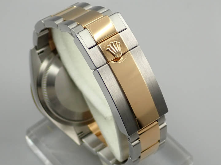 ロレックス エクスプローラー36 Ref.124273 ステンレススチール/イエローゴールド ブラック文字盤