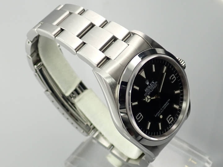 ロレックス エクスプローラーI Ref.14270 ブラック文字盤 中古 explorer-361