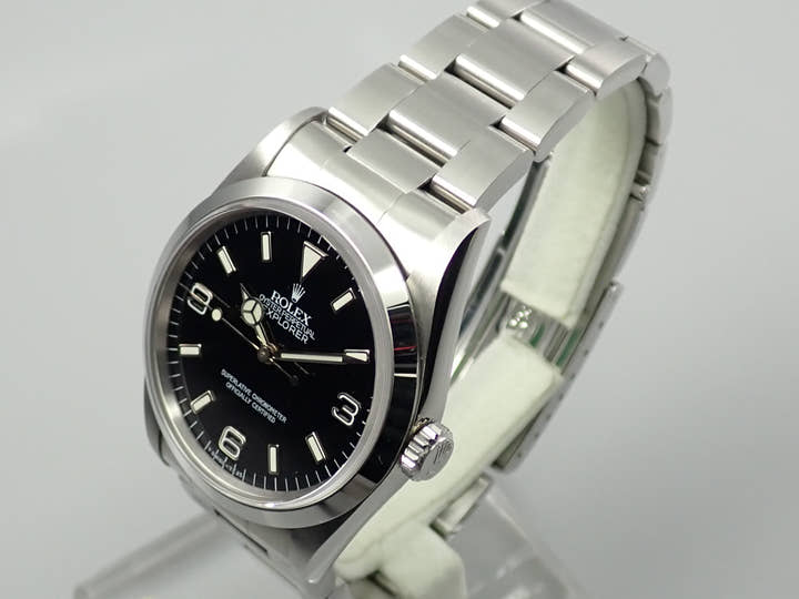 ロレックス エクスプローラーI Ref.14270 ブラック文字盤 中古 explorer-361