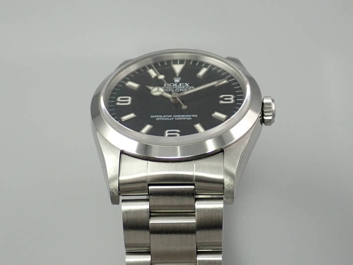 ロレックス エクスプローラーI Ref.14270 ブラック文字盤 中古 explorer-361