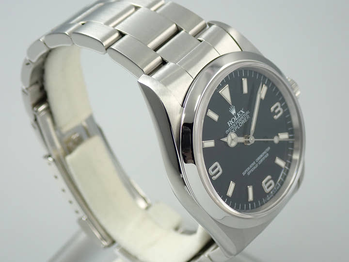 ロレックス エクスプローラーI Ref.14270 ステンレススチール ブラック文字盤