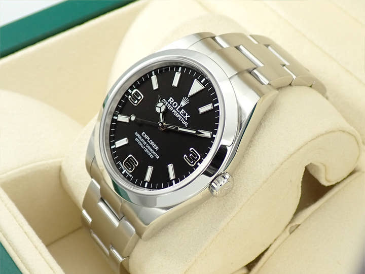 Rolex Explorer Blackout Mirror Buckle <Warranty, Box, etc.>