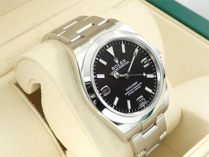 Rolex Explorer Blackout Mirror Buckle <Warranty, Box, etc.>