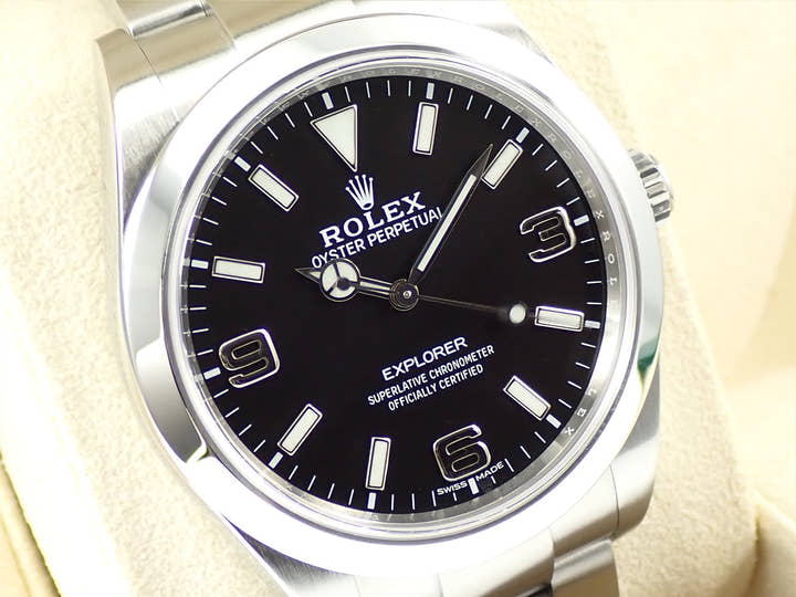 Rolex Explorer Blackout Mirror Buckle <Warranty, Box, etc.>