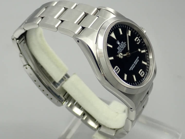 ロレックス エクスプローラーI Ref.14270 ステンレススチール ブラック文字盤
