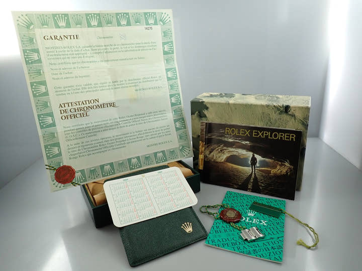 ロレックス エクスプローラーI Ref.14270 ステンレススチール ブラック文字盤