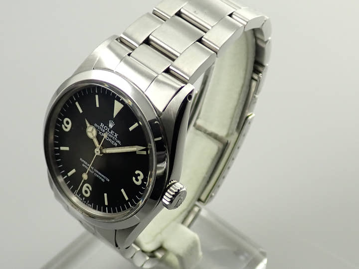 ロレックス エクスプローラーI Ref.1016 ステンレススチール ブラック文字盤