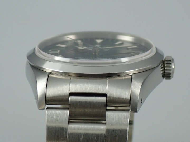 ロレックス エクスプローラーI Ref.14270 ステンレススチール ブラック文字盤