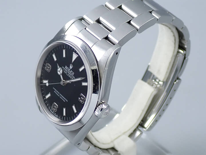 ロレックス エクスプローラーI Ref.14270 ステンレススチール ブラック文字盤