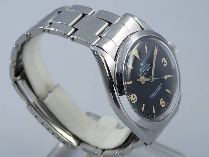 ロレックス エクスプローラーI Ref.1016 ステンレススチール ブラック文字盤