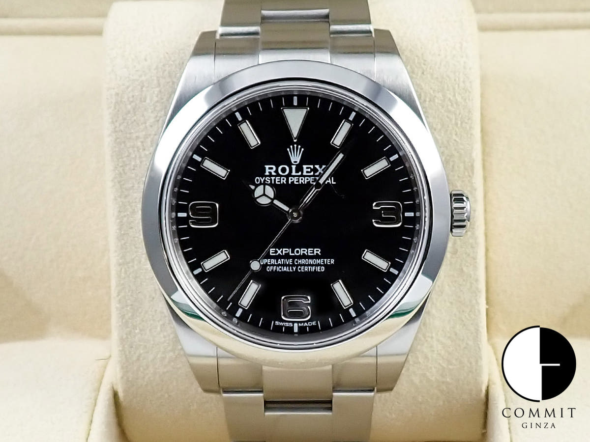 Rolex Explorer Blackout Mirror Buckle <Warranty, Box, etc.>