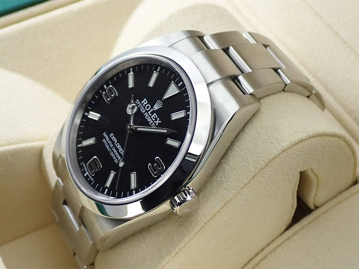 Rolex Explorer Blackout Mirror Buckle <Warranty, Box, etc.>