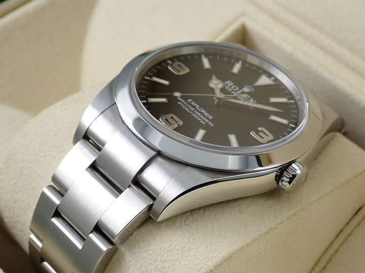 Rolex Explorer Blackout Mirror Buckle <Warranty, Box, etc.>