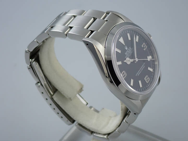 ロレックス エクスプローラーI Ref.14270 ステンレススチール ブラック文字盤