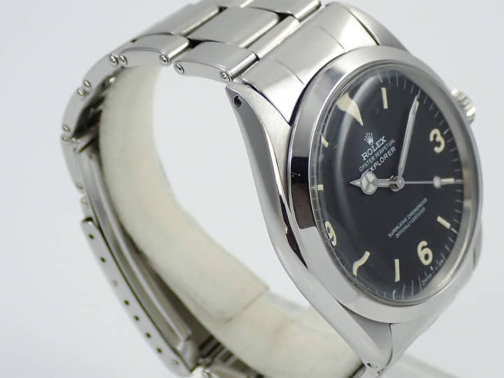 ロレックス エクスプローラーI Ref.1016 ステンレススチール ブラック文字盤