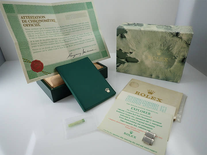 ロレックス エクスプローラーI Ref.1016 ステンレススチール ブラック文字盤