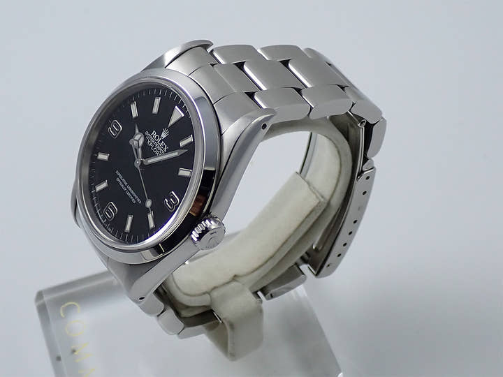 ロレックス エクスプローラーI Ref.14270 ステンレススチール ブラック文字盤