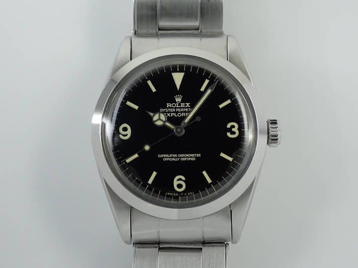 ロレックス エクスプローラーI Ref.1016 ステンレススチール ブラック文字盤 中古 25FW5WZP