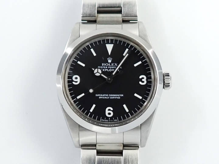 ロレックス エクスプローラーI Ref.1016 ステンレススチール ブラック文字盤