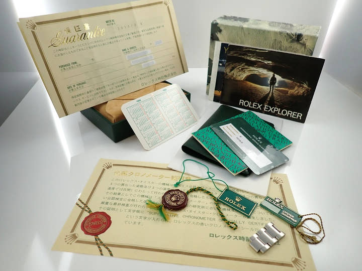 ロレックス エクスプローラーI Ref.1016 ステンレススチール ブラック文字盤