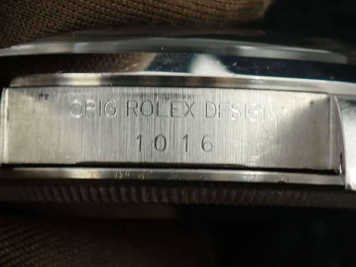 ロレックス エクスプローラーI Ref.1016 ステンレススチール ブラック文字盤