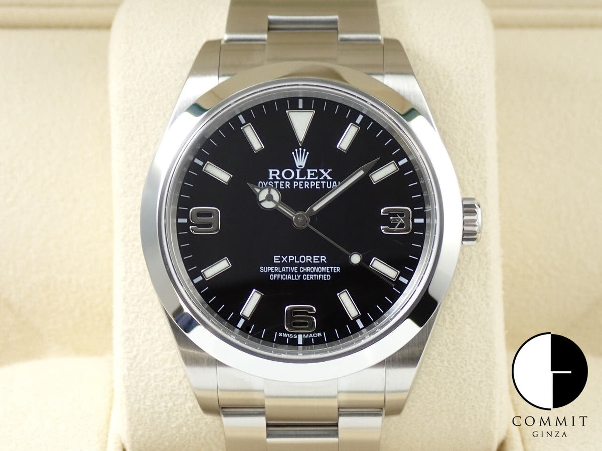 Rolex Explorer Blackout Mirror Buckle <Warranty, Box, etc.>