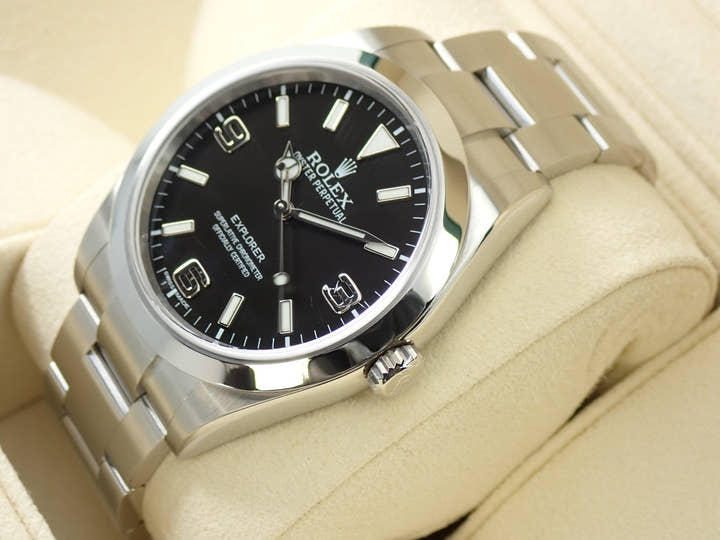 Rolex Explorer Blackout Mirror Buckle <Warranty, Box, etc.>