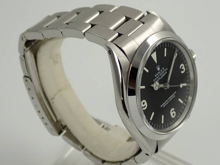 ロレックス エクスプローラーI Ref.1016 ステンレススチール ブラック文字盤