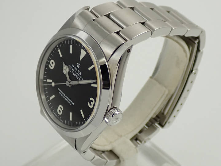 ロレックス エクスプローラーI Ref.1016 ステンレススチール ブラック文字盤