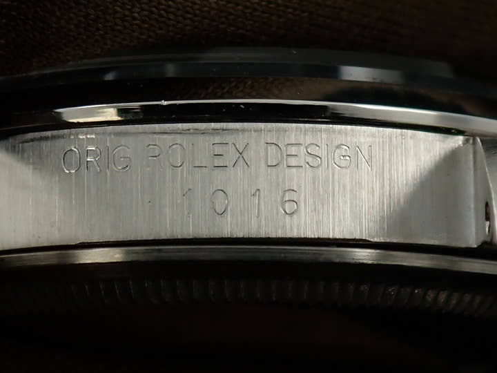 ロレックス エクスプローラーI Ref.1016 ステンレススチール ブラック文字盤