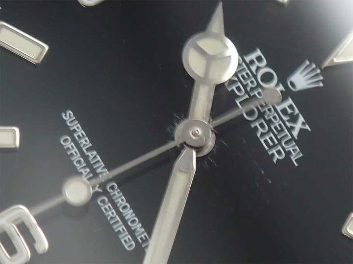 ロレックス エクスプローラーI Ref.14270 ステンレススチール ブラック文字盤