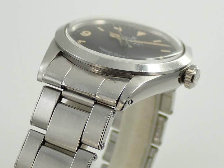 ロレックス エクスプローラーI Ref.1016 ステンレススチール ブラック文字盤