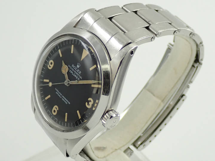 ロレックス エクスプローラーI Ref.1016 ステンレススチール ブラック文字盤