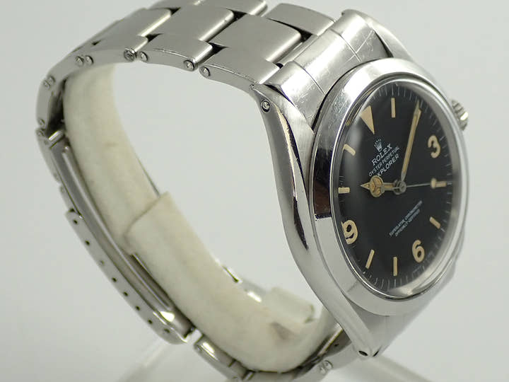 ロレックス エクスプローラーI Ref.1016 ステンレススチール ブラック文字盤