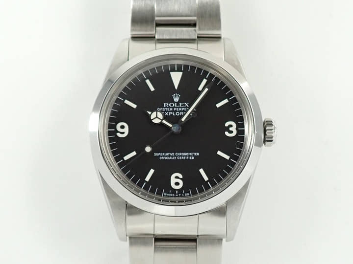 ロレックス エクスプローラーI Ref.1016 ステンレススチール ブラック文字盤