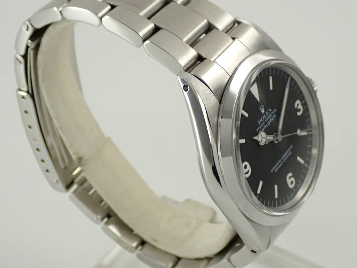 ロレックス エクスプローラーI Ref.1016 ステンレススチール ブラック文字盤