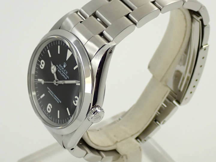 ロレックス エクスプローラーI Ref.1016 ステンレススチール ブラック文字盤