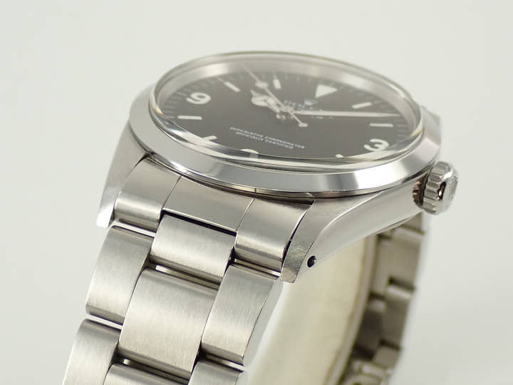 ロレックス エクスプローラーI Ref.1016 ステンレススチール ブラック文字盤