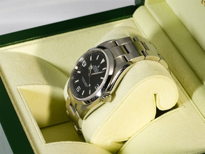 ロレックス エクスプローラーI Ref.114270 ステンレススチール ブラック文字盤