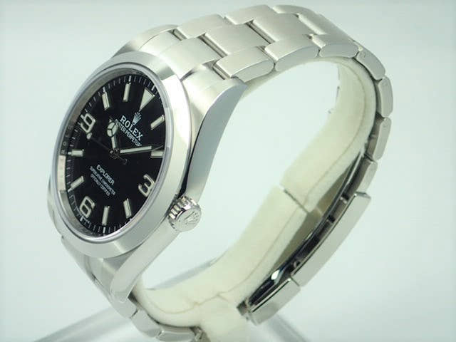ロレックス エクスプローラー Ref.214270 ブラック文字盤 未使用 explorer-97