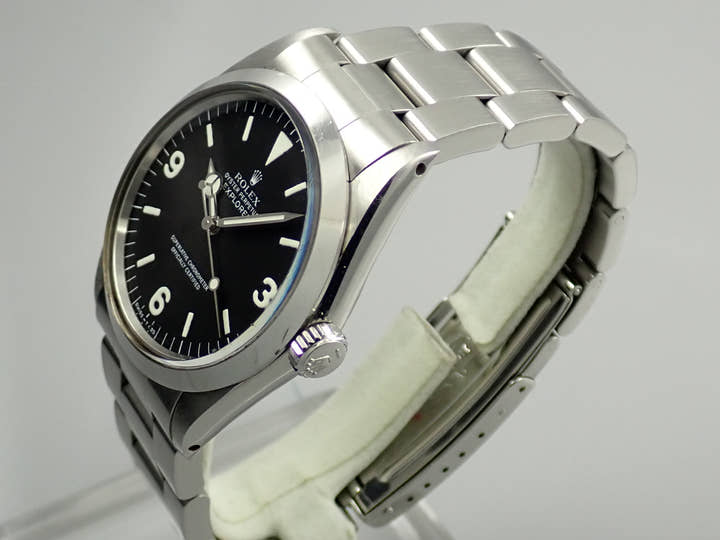 ロレックス エクスプローラーI Ref.1016 ステンレススチール ブラック文字盤