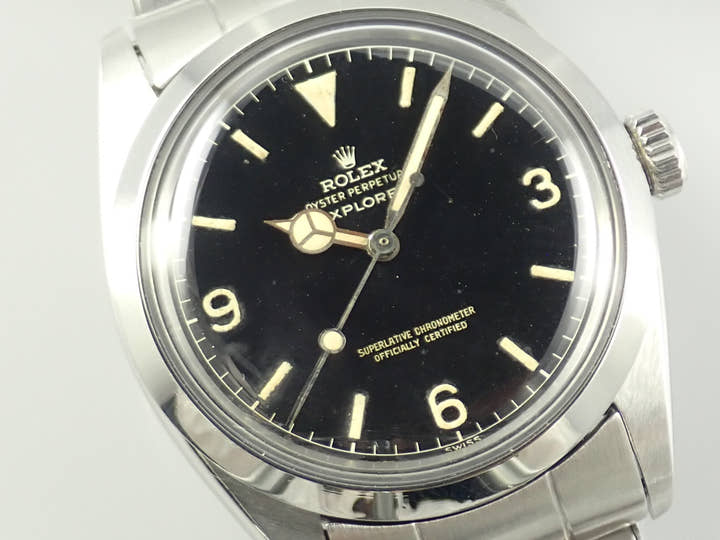 ロレックス エクスプローラーI Ref.1016MM ステンレススチール ブラック文字盤